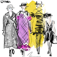 Chanel Couture - Fashion Illustration by Talia Zoref